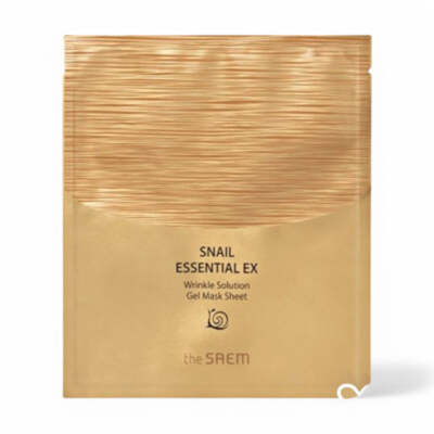The Saem Snail Essential EX Wrinkle Solution Gel Mask Sheet Bundle Set 28g #dau