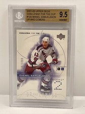 2001-02 UD Challenge For The Cup Mikael Samuelsson (RC) BGS 9.5 Gem Mt/1000