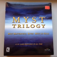 Myst Trilogy (myst Masterpiece, Riven, Myst Iii: Exile) Factory Sealed Pc 95/98 Myst Trilogy (myst Masterpiece, Riven, Myst Iii: Exile) Factory Sealed Pc 95/98