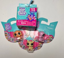 littlest pet shop lot of 4 random Miniature LPS New Rare and Discontinued