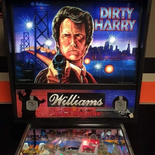 Dirty Harry Pinball Custom Speaker Panel Acrylic - Picture 3 of 3