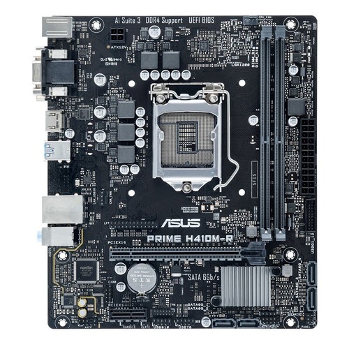 ASUS PRIME H410M-R / Płyta główna / micro ATX - Zdjęcie 2 z 2