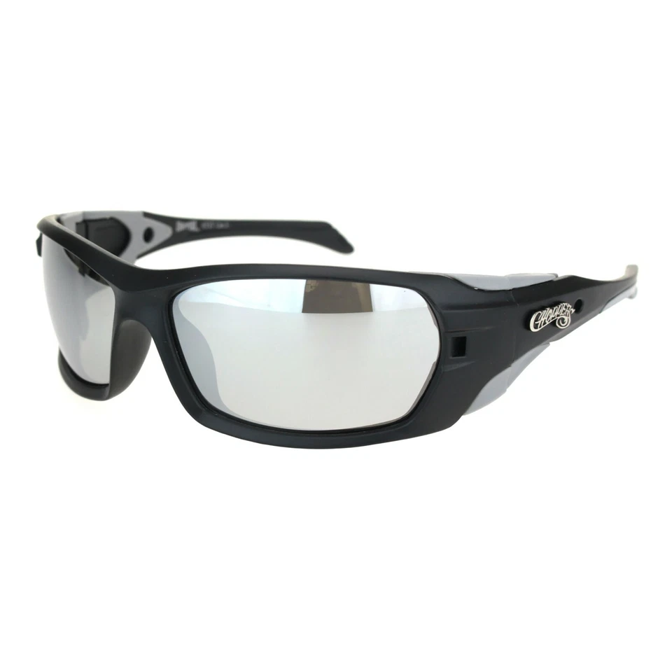 Gafas de sol Choppers para hombre envolventes ovaladas rectangulares para ciclistas tonos UV400 Foto 3 de 4