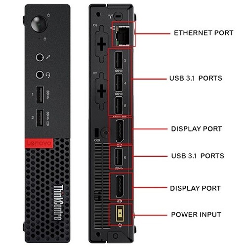 Lenovo M70q/M910x M920q/M710q M720q Tiny Mini PC i5 i7 1TB SSD Win 10 or 11 Pro - Picture 39 of 44