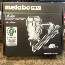 Metabo HPT NR38AK 1.5" Strap-Tite Fastening System Strip Nailer