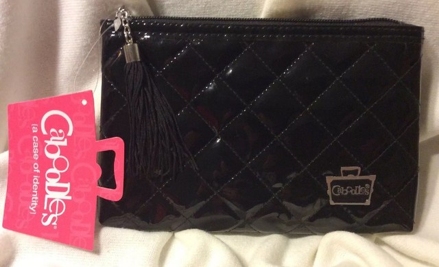 caboodles black makeup case