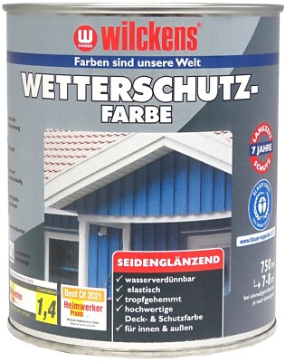 Holzlasur »Palisander« Seidenglänzend • Innen & Außen | A.S