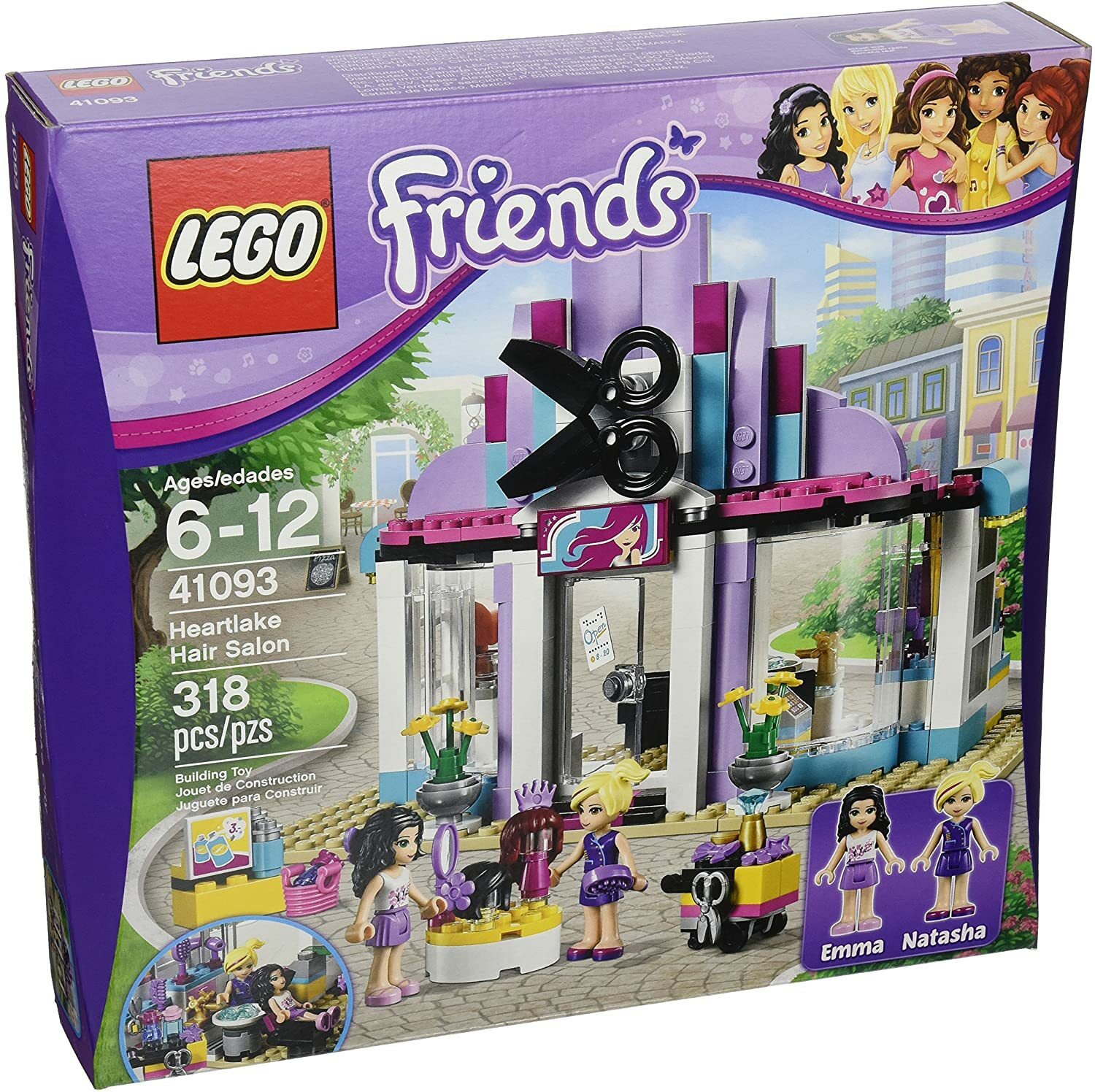 lego friends hair salon instructions