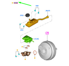 Maître-cylindre de frein Ford KUGA