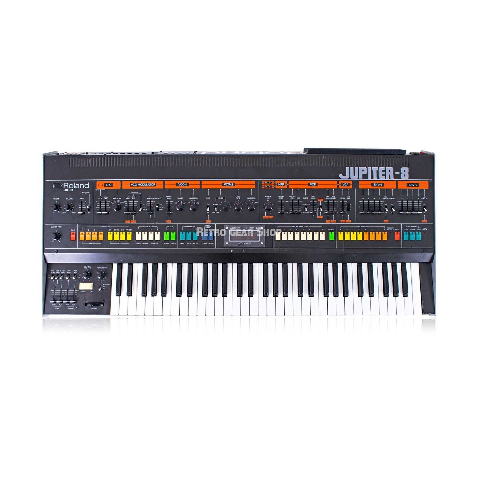 Roland Jupiter-8 Synthesizer Keyboard Synth Vintage Rare Encore Midi JP8