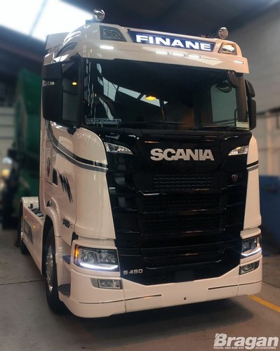 LED Nameboards For New Generation Scania R S Normal Cab 17+ Headboard Front Sign - Picture 1 of 2