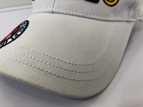 Sombrero cosido de golf con correa de golf unisex blanco listo para golf - Imagen 6 de 23