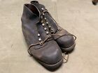 Wwii German M1943 Mountaineer Boots Low Boots- Size 9, Post War Swedish Made