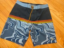 Billabong Board Shorts Fifty 50 Lo Tide in Size 31 Swim Trunks Surfer
