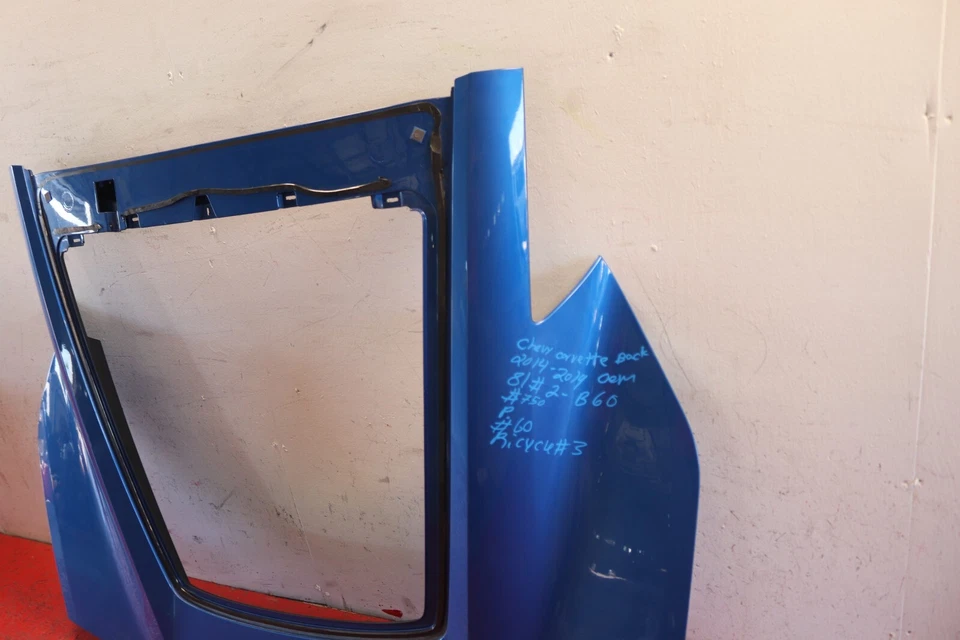 2014 2019 CHEVROLET CORVETTE REAR HATCH LIFTGATE SHELL OEM Foto 3 de 4