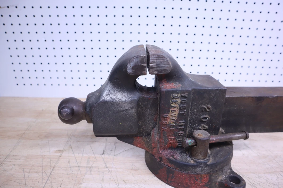 Vintage yost bench vise deals