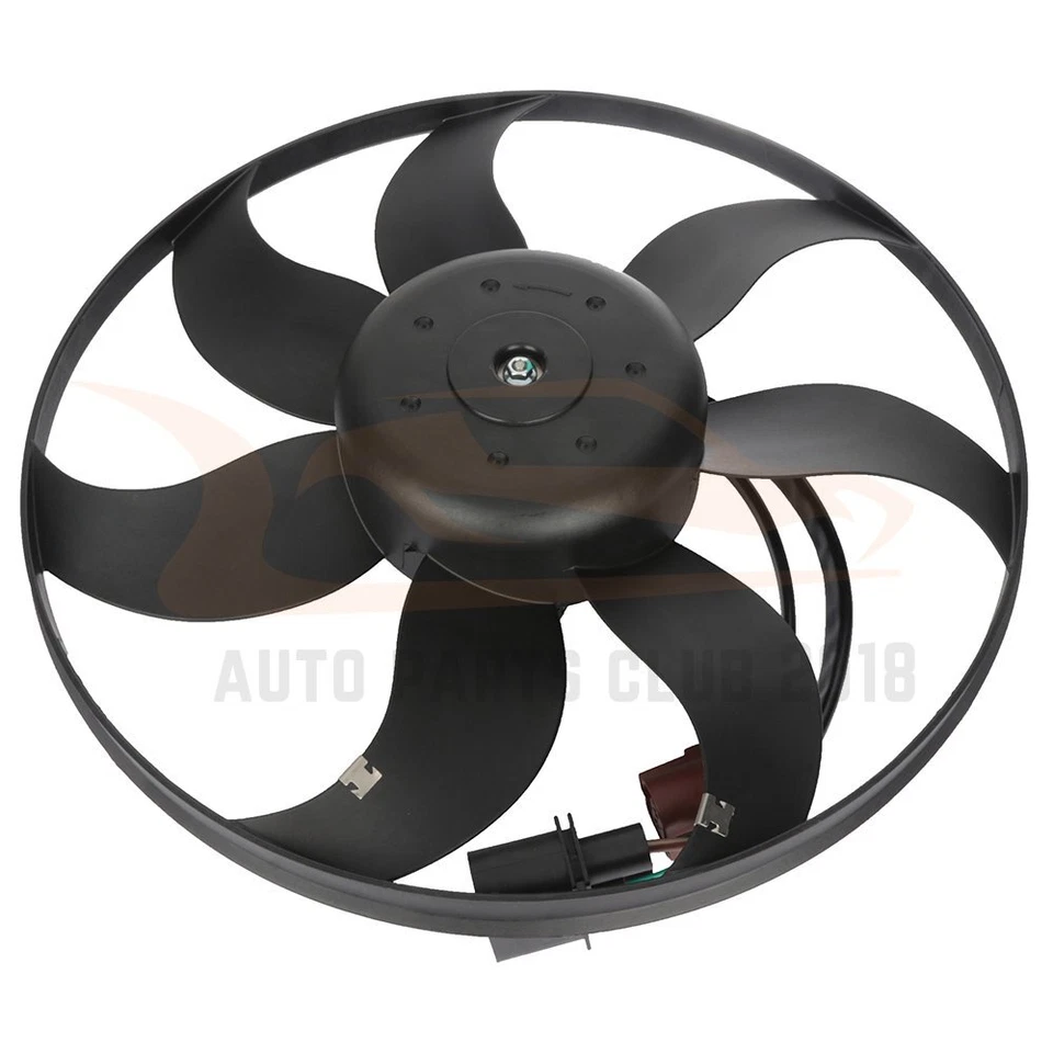 AC Condenser and Cooling Fan Assembly Fit for 2008-2009 Audi TT 2006-2013 Audi - Image 2 of 4