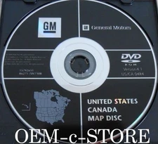 CHEVROLET GM GMC HUMMER GPS NAVIGATION DVD MAP DISC version 4.1 03 04 05 06 SUVs