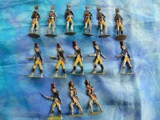 Lots De 56 Soldats Plats En étain – Coloniaux Anglais 1900, Zinnfiguren 30mm