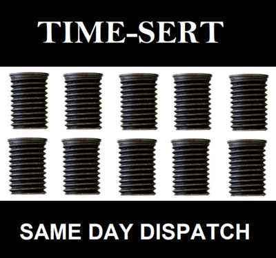 10 x Würth M11 x 1,25 x 30 mm TIME SERT  EINSÄTZE 30 mm Länge für -Gewindereparatur