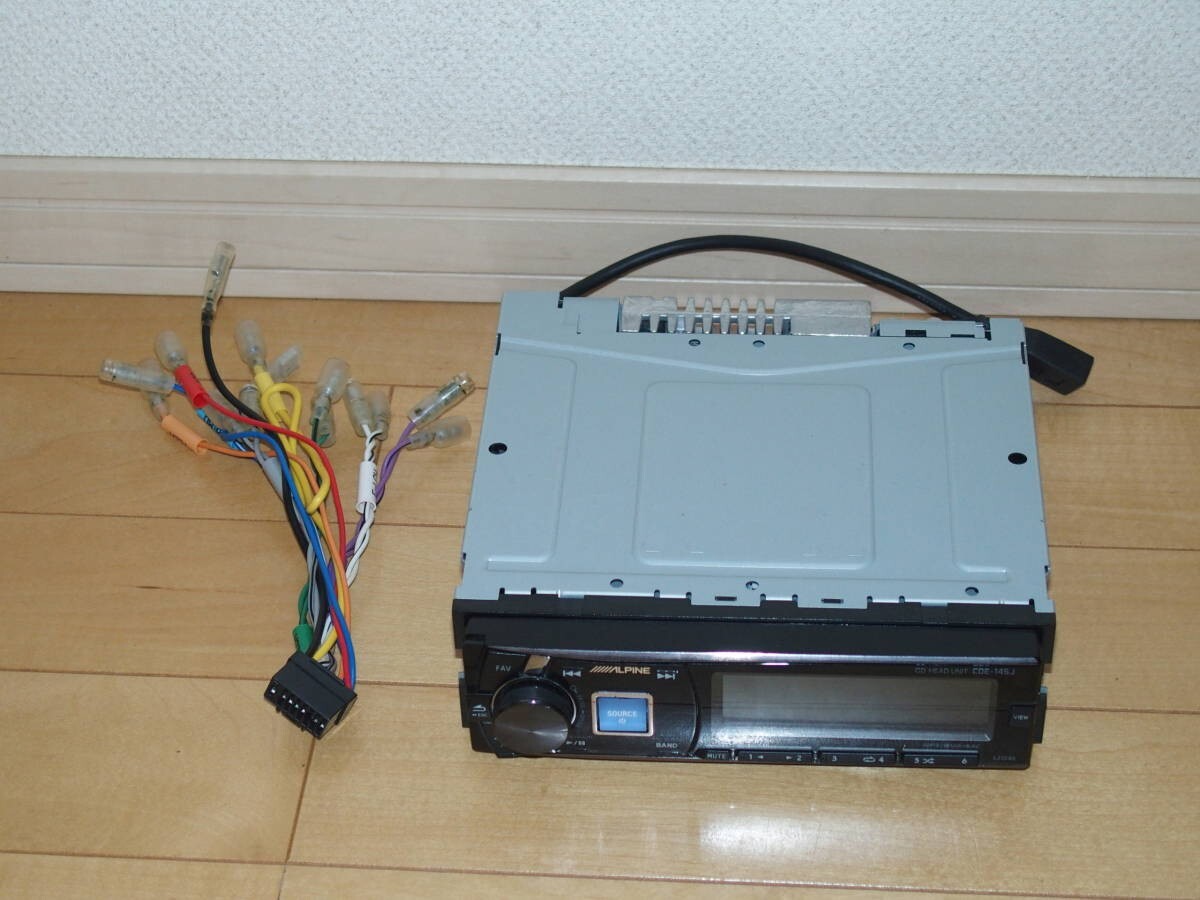 Alpine CDE-145J CD Player Car Stereo Audio Working Tested | eBay