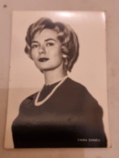 Postcard. Actor Actress. Emma Danieli. 1960s. Vintage
