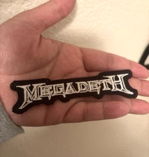 Megadeth Custom Small Patch Embroidered