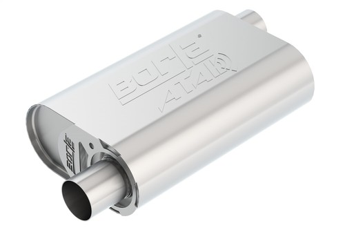 Borla 400834 CRATEMUFFLER S-TYPE 2.25IN OFF FORD SMALL BLOCK STOCK OUTPUT 289 302 351 CID main image 1