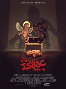 Binding Of Isaac Rebirth Poster Ebay