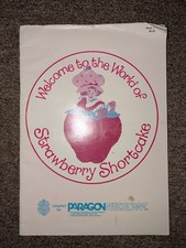 Vtg Rare Welcome to the World of Strawberry Shortcake 1985 Cross Stitch Book