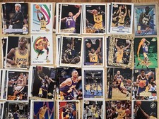 Collection Of 90s Lakers Basketball Cards - 89 Cards With HOFs Worthy & Divac