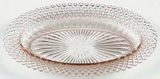 Anchor Hocking Miss America Pink 10" Oval Celery 6126