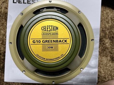 Celestion G10 Greenback 10 Zoll Lautsprecher Made in UK