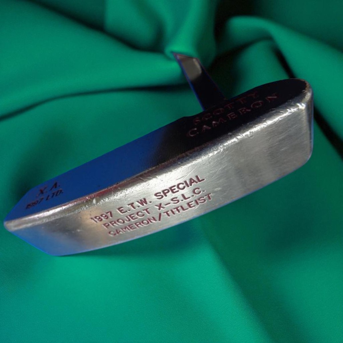 Scotty Cameron 1997 E.T.W. X,A PROTOTYPE 34.5in Putter w/HeacCover