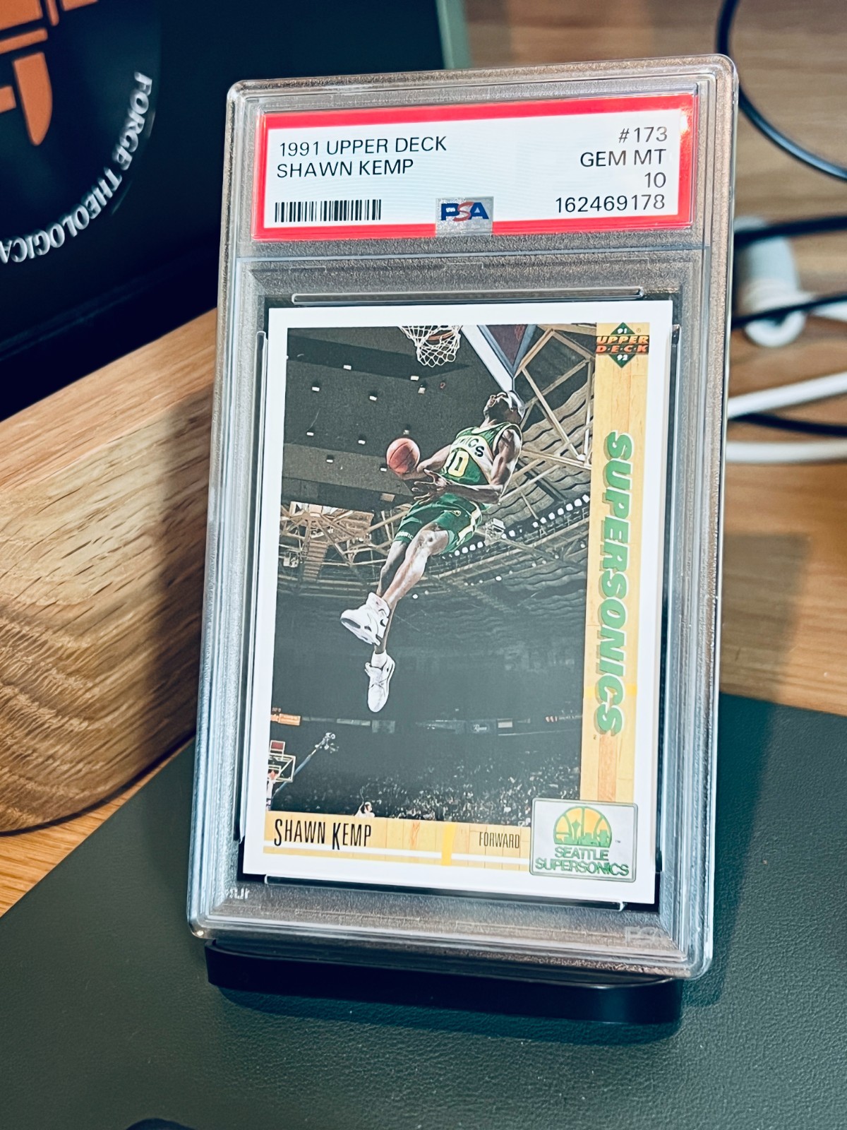1991-92 Upper Deck - Shawn Kemp #173 PSA 10 POP 144