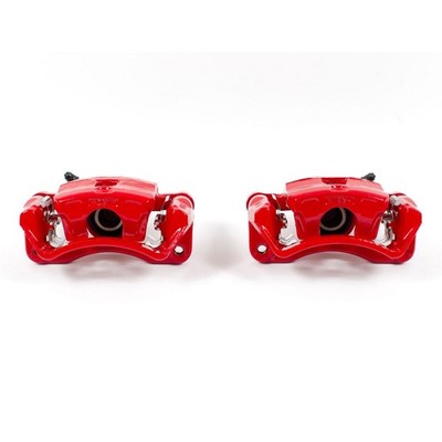 PowerStop Disc Brake Caliper Set - Red Powder Coated Calipers