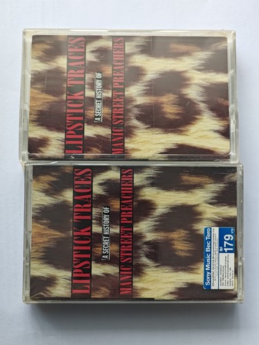 Manic Street Preachers Lipstick Traces FACTORY SEALED double cassette album - Picture 5 of 10