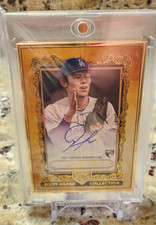 2025 Topps Gilded Roki Sasaki Gallery of Gold Frame AUTO /10 Dodgers