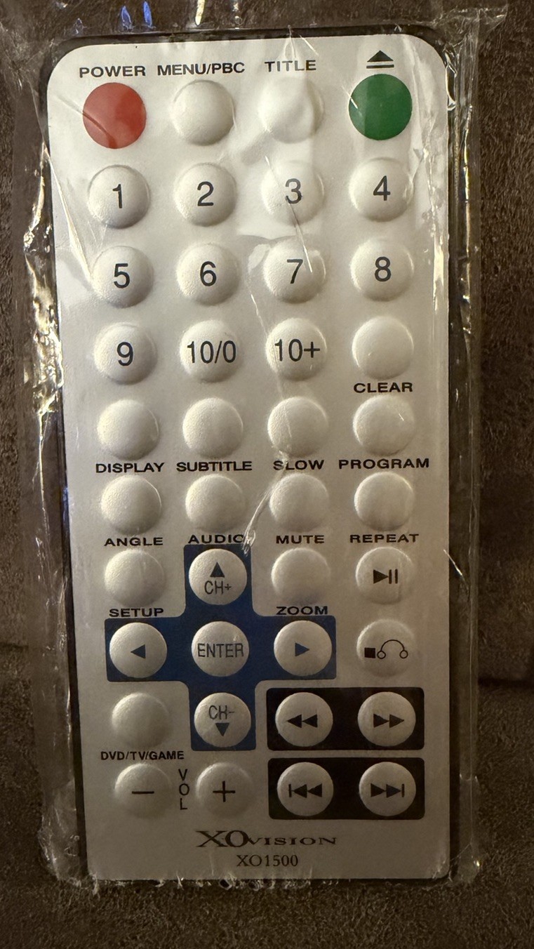 Remote Control For XO Vision XO1500