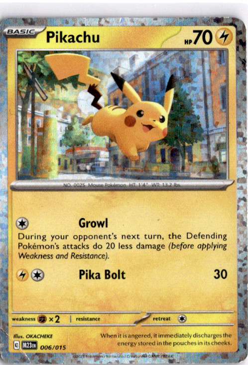 Pikachu DMG, McDonald's Promos 2023 006/015