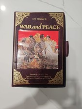 Leo Tolstoy s War And Peace Betamax Four Tape Set W/Souvenir Program