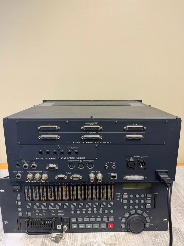 2 Tascam MX-2424 24 10 via DB25 connecters & 24 10 ADAT Lightpipe &2410 via TDIF - Image 2 of 4