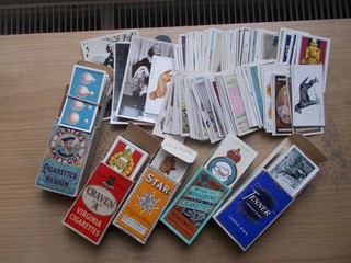 JOB LOT OF CIGARETTE CARDS SOME NICE FULL SETS SOME LOOSE