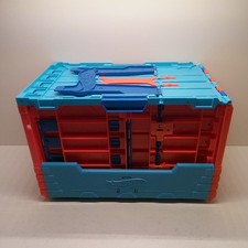 Hot Wheels Race Crate Portable Track Builder System Crate Only No Accessories