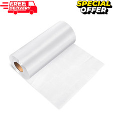 1 Roll 10" X 100 Yd Clear Wash Away Water Soluble Embroidery Stabilizer 25 m