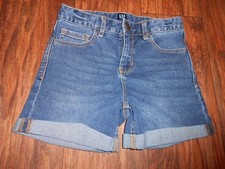 Gap Denim girls denim shorts size 10 R Stretch Midi Short MINT cond