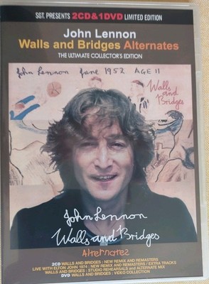John Lennon Wall And Bridges Alternate 2CD 1DVD Box Ultimate Collection Edition