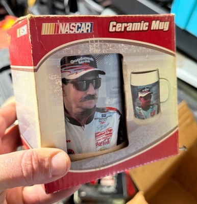 VINTAGE DALE EARNHARDT WINNERS CIRCLE CERAMIC MUG - NEW IN BOX