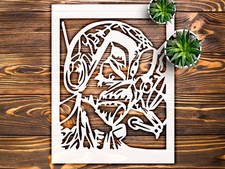 Intricate Cut - Out Art Patterns Home Decor Reusable Stencil - StencilAir