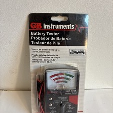 Gardner Bender GBT-500A Battery Tester 1.5 V - 22 V Button Cell To Lantern Cell